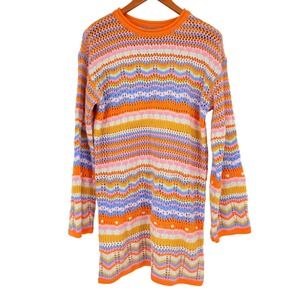 Loosely Woven‎ Long Sleeve Tunic Sweater Women's Size Extra Large